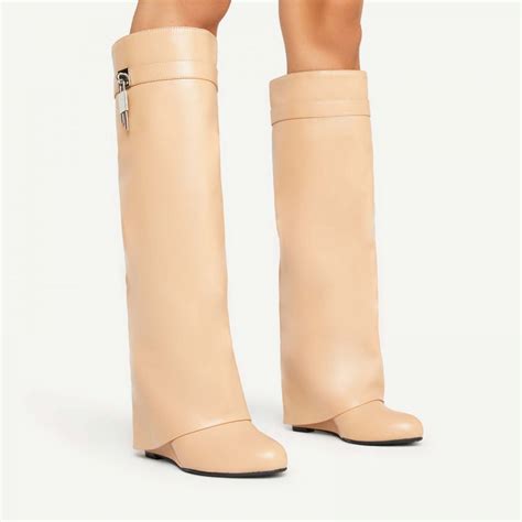 givenchy buckle boots dupe|givenchy shark lock boot dupe.